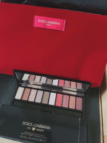 アイラブハート/DOLCE&GABBANA BEAUTY/アイシャドウパレットを使ったクチコミ（2枚目）