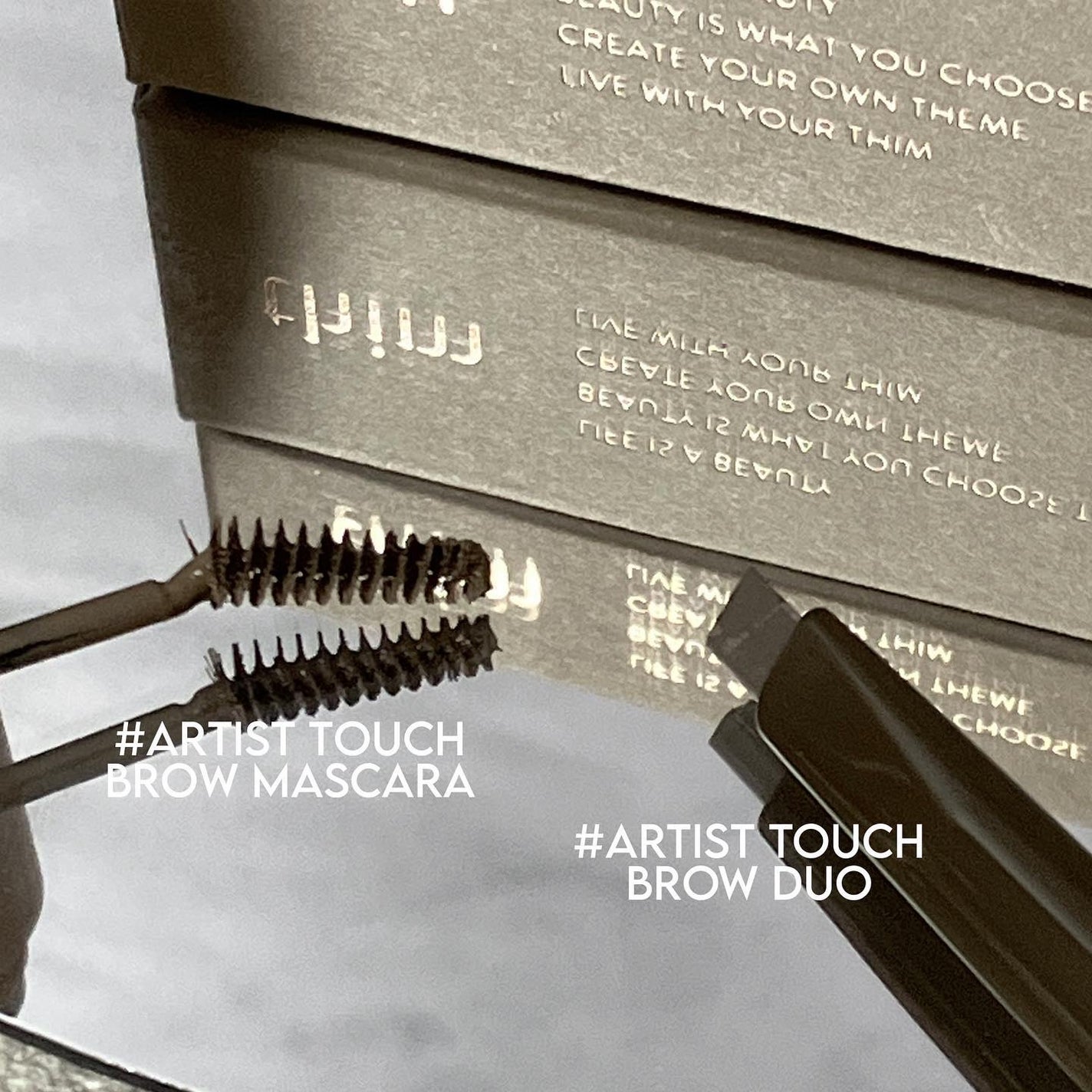 アーティストタッチブロウデュオ/thim/アイブロウペンシルを使ったクチコミ(2枚目)