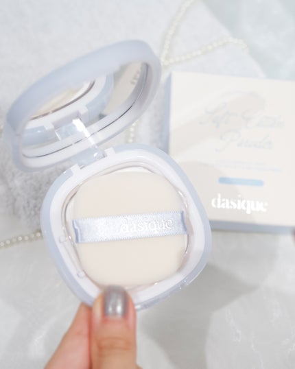 ソフトコットンパウダー/dasique/プレストパウダーを使ったクチコミ(6枚目)