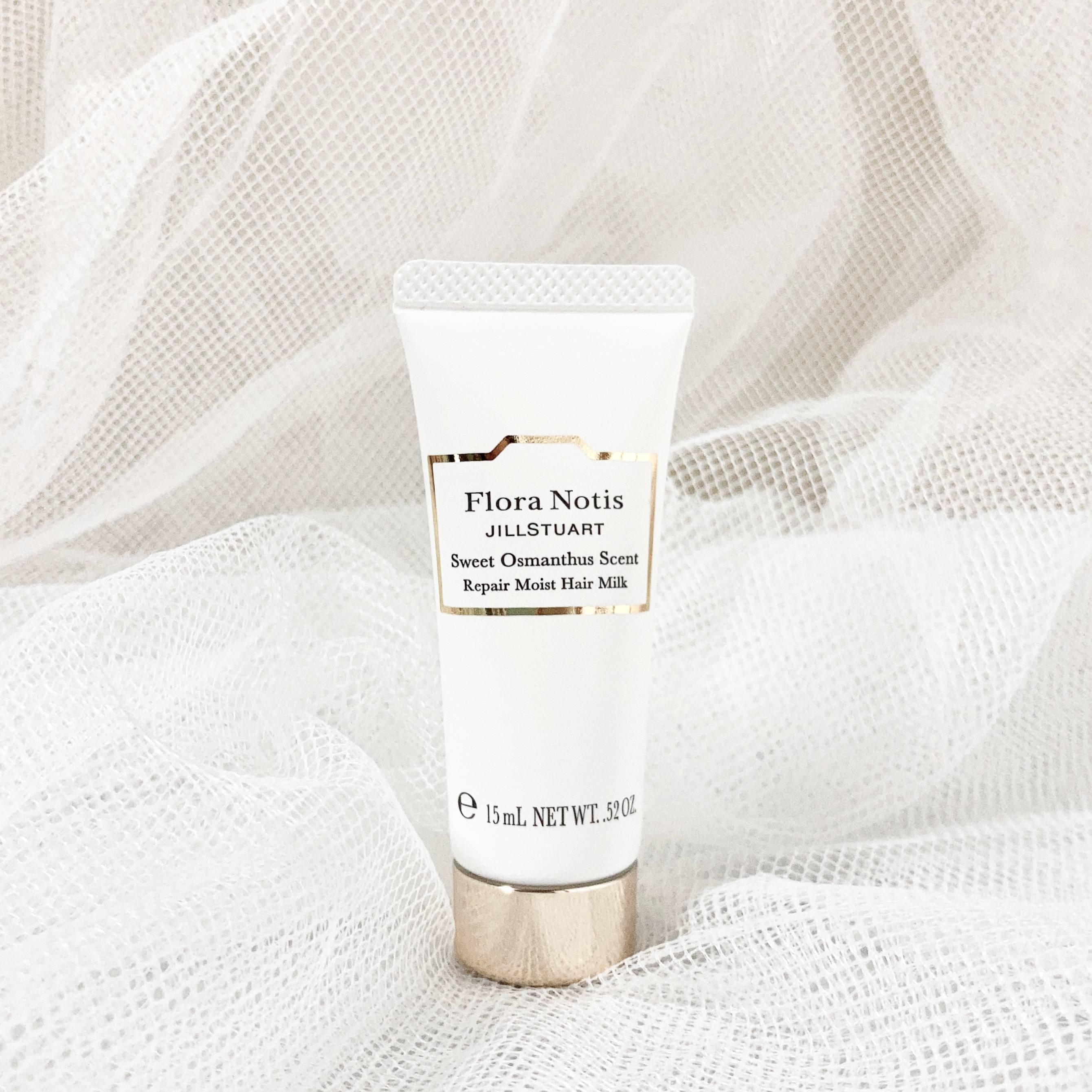 スウィートオスマンサス リペアモイスト ヘアミルク /Flora Notis JILL STUART/ヘアミルクを使ったクチコミ（1枚目）