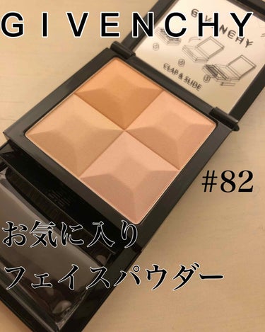 GIVENCHY ル・プリズムのクチコミ「高級感と使いやすい色の
フェイスパウダー💕
#82 ROSE CASHMERE

持ち運びには.....」（1枚目）