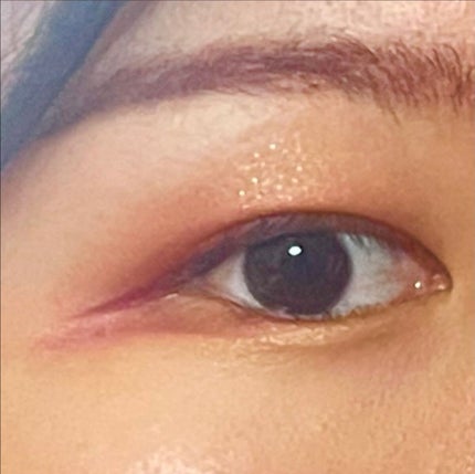 「密着アイライナー」ショート筆リキッド/デジャヴュ/リキッドアイライナーを使ったクチコミ(4枚目)