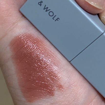 トリートメントニュアンスルージュ/& WOLF/口紅を使ったクチコミ(4枚目)