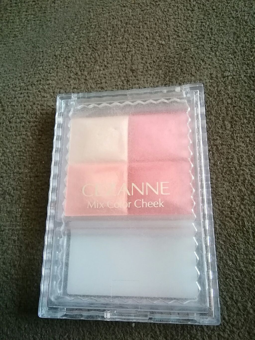 ミックスカラーチーク/CEZANNE/パウダーチークを使ったクチコミ(1枚目)