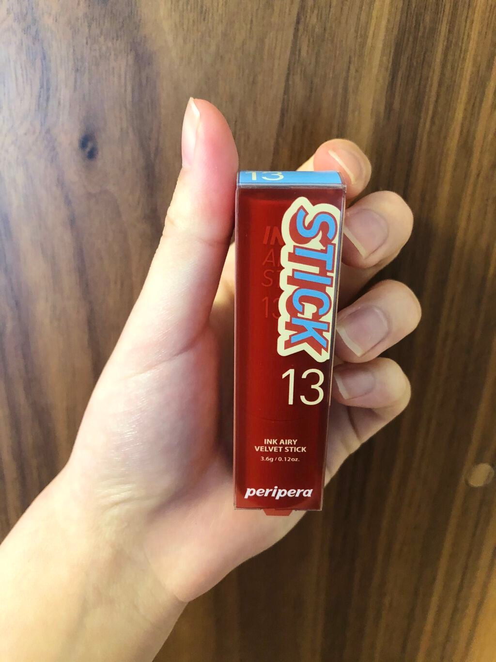 インク エアリー ベルベット スティック/PERIPERA/口紅を使ったクチコミ(1枚目)
