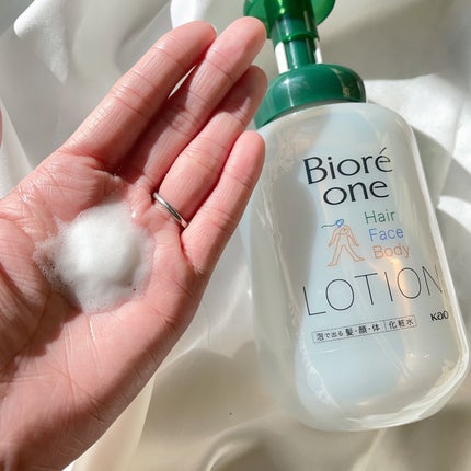 ビオレone泡で出る化粧水 コンフォートサボンの香り/ビオレ/化粧水を使ったクチコミ(6枚目)