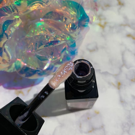 みりおだす🦄青ラメの旅💙 on LIPS 「ᐠ瞼にガラスの煌めきを纏って♡ᐟまるで銀河みたいなギランギラン..」(6枚目)