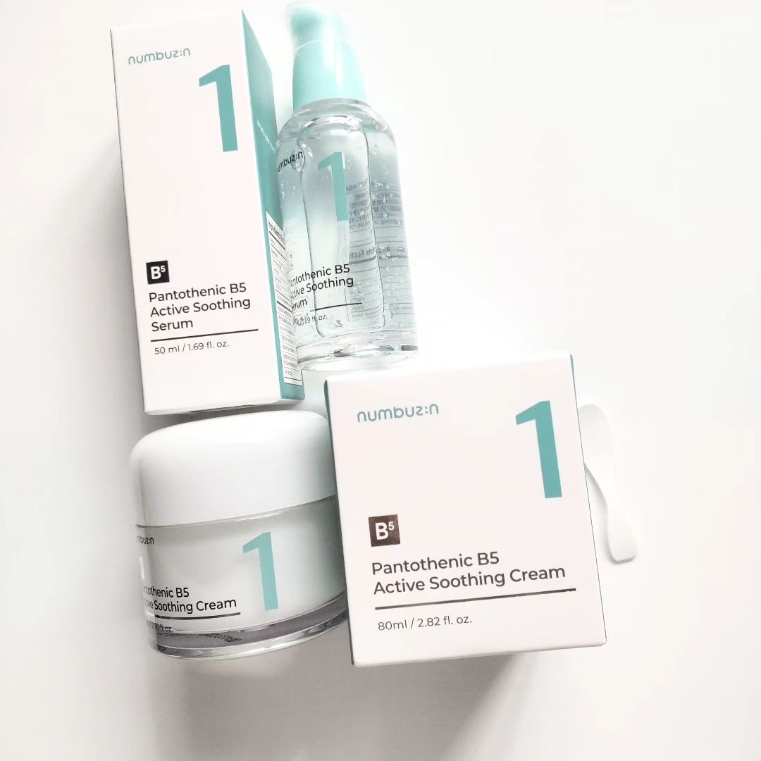 1番 塗るパントテン酸スージングクリーム/numbuzin/フェイスクリームを使ったクチコミ（1枚目）