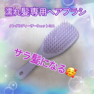 ザ・ウェットディタングラー ミニ/TANGLE TEEZER/ヘアブラシを使ったクチコミ（1枚目）