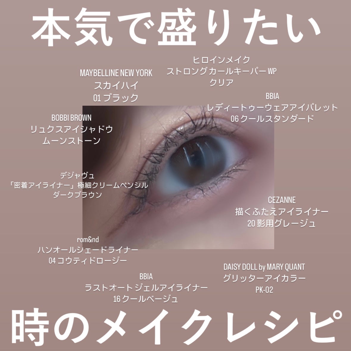 ラストオート ジェルアイライナー/BBIA/ジェルアイライナーを使ったクチコミ(1枚目)