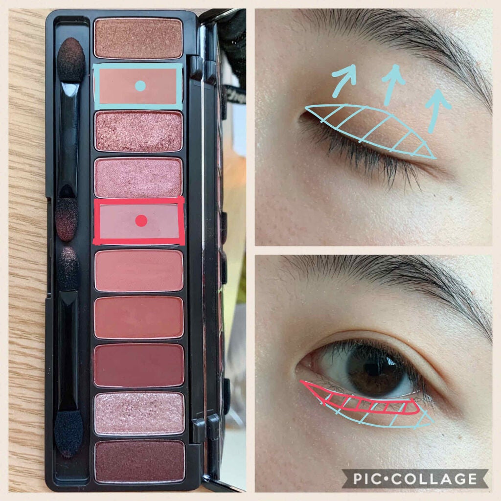 プレイカラー アイシャドウ/ETUDE/アイシャドウパレットを使ったクチコミ(2枚目)