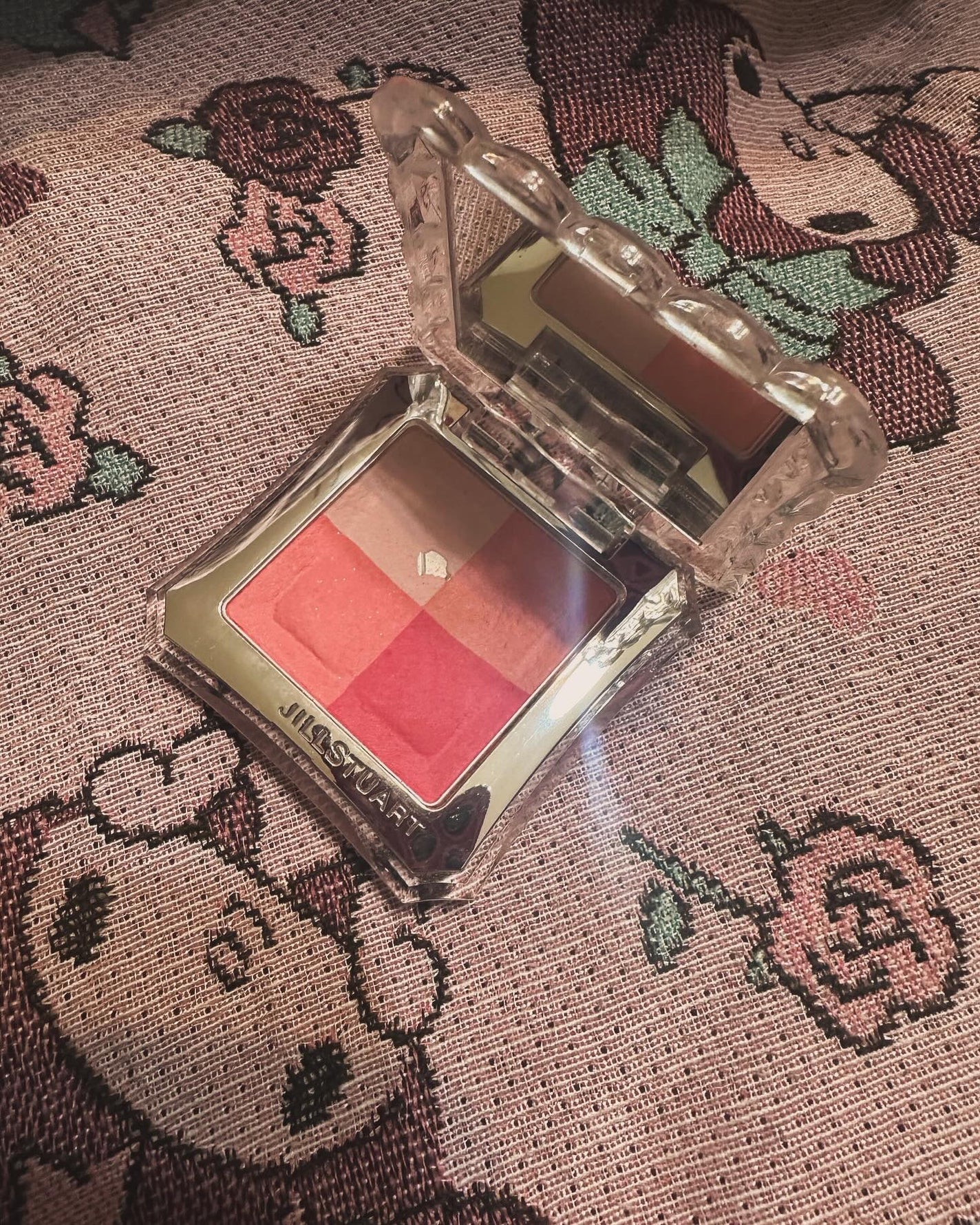 みゅん(˙꒳˙ ) on LIPS 「JILLSTUARTミックスブラッシュコンパクトN底見えチーク..」(1枚目)