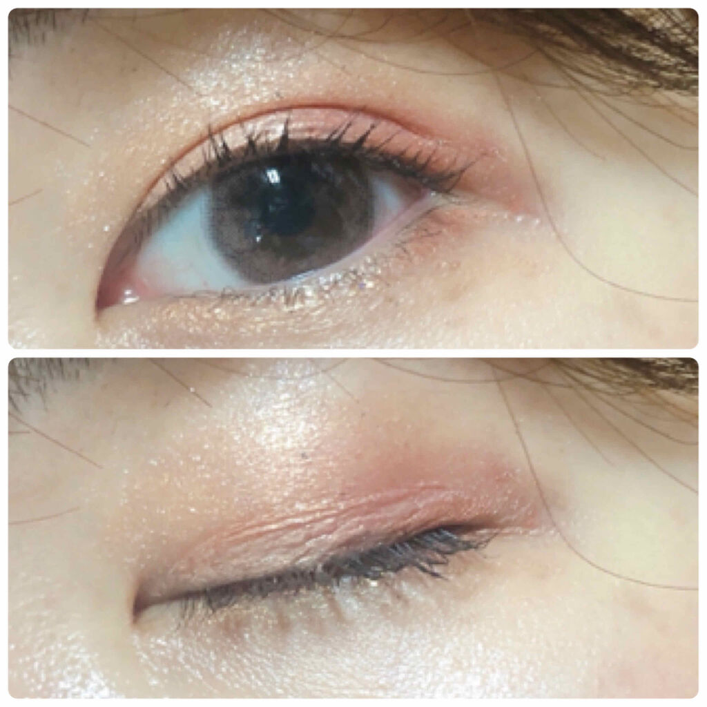 グリッターライナー/b idol/グリッターを使ったクチコミ（2枚目）