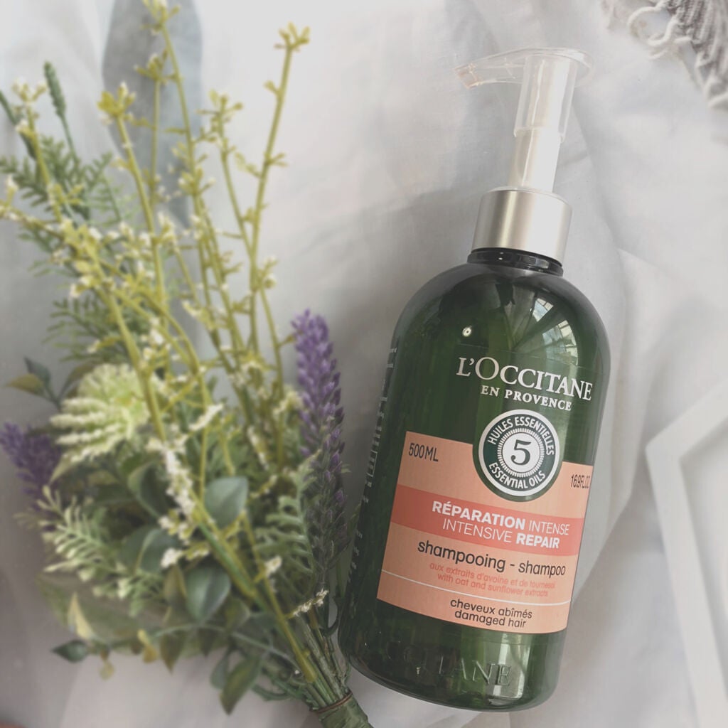 ファイブハーブスリペアリングシャンプー/コンディショナー/L'OCCITANE/シャンプー・コンディショナーを使ったクチコミ(2枚目)
