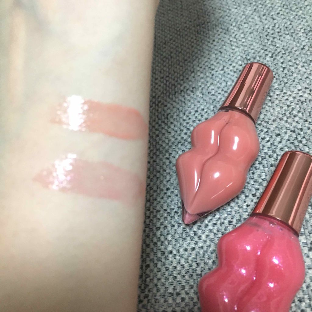 メルティーリップセラム/プランプピンク/リップグロスを使ったクチコミ(2枚目)