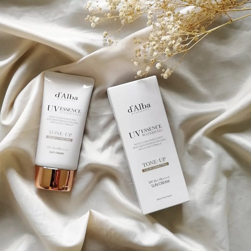 ウォータフルトーンアップサンクリーム/ダルバ/日焼け止めクリームを使ったクチコミ(1枚目)