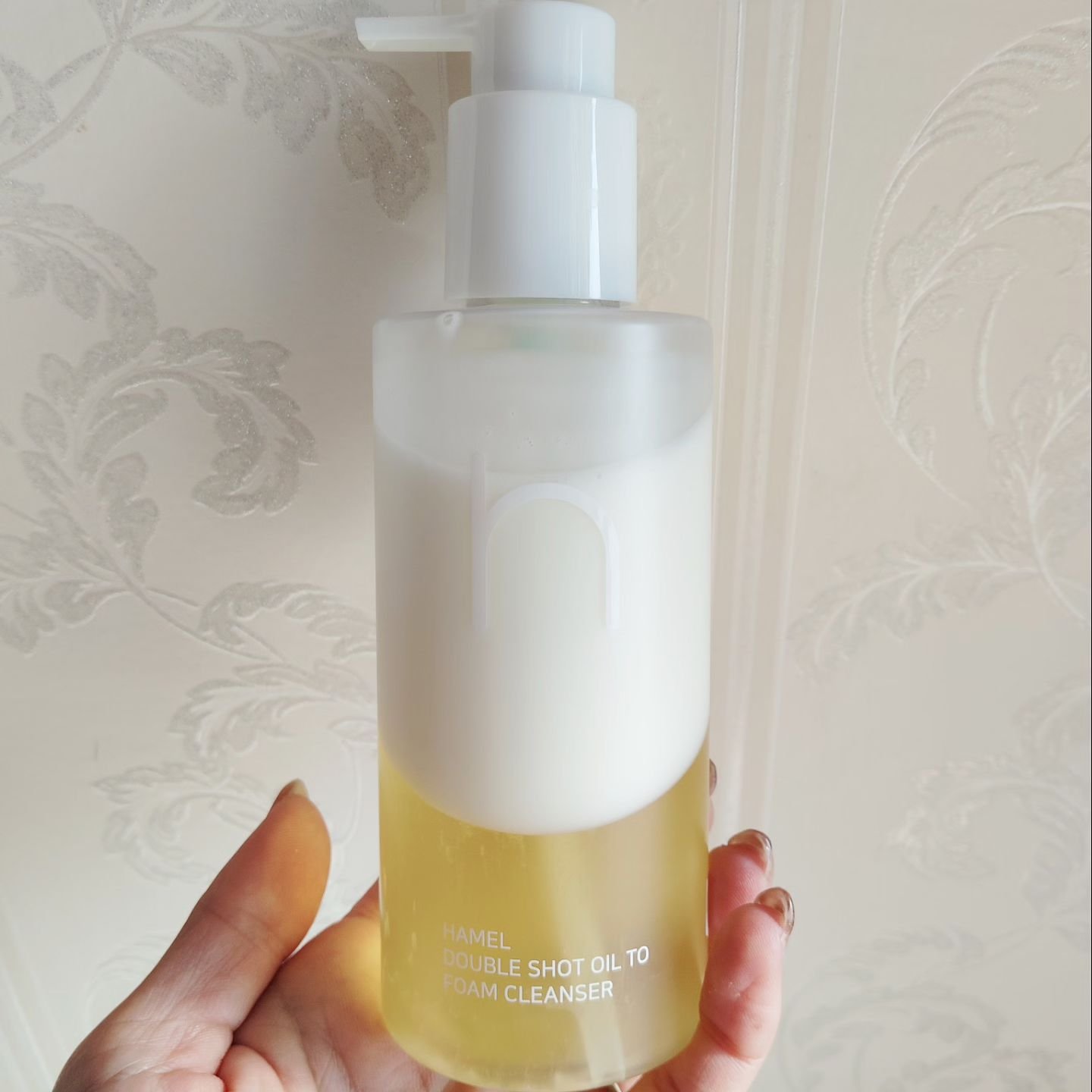 ダブルショットオイルトゥーフォームクレンザー/HAMEL/オイルクレンジングを使ったクチコミ（1枚目）