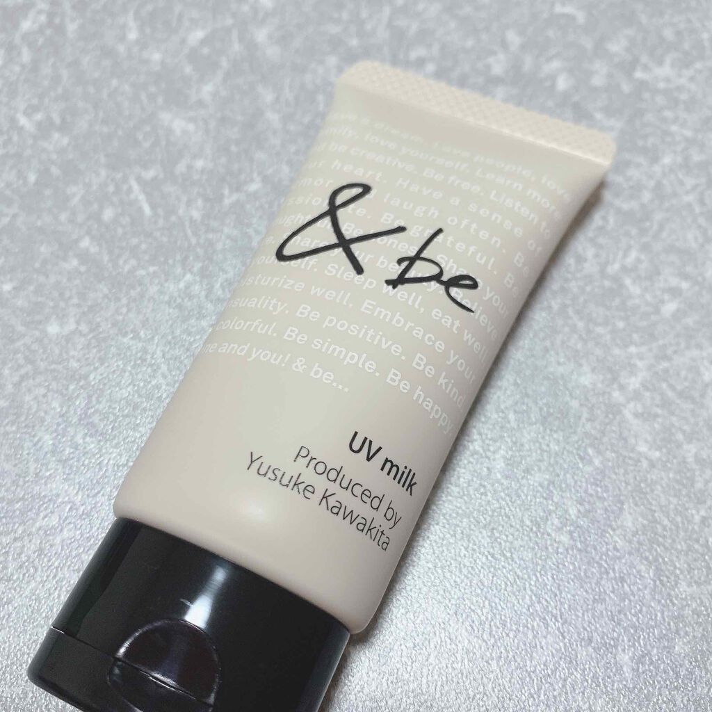 UVミルク/&be/日焼け止め・UVケアを使ったクチコミ(1枚目)