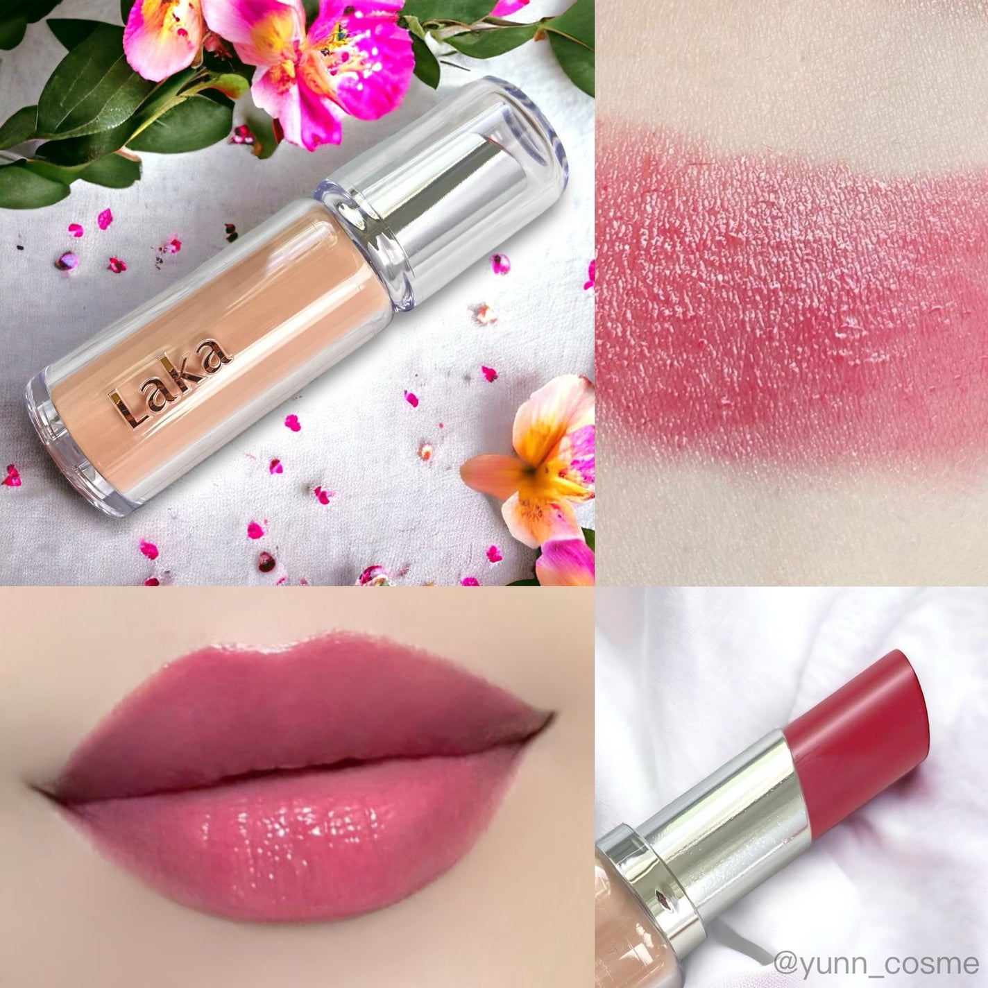 ボンディンググロウリップスティック/Laka/口紅を使ったクチコミ(4枚目)