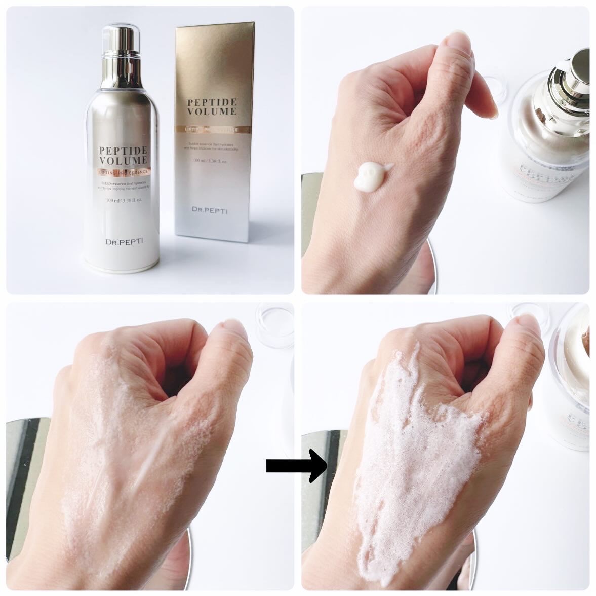 ペプチドボリュームネッククリーム/DR.PEPTI/ネック・デコルテケアを使ったクチコミ（2枚目）