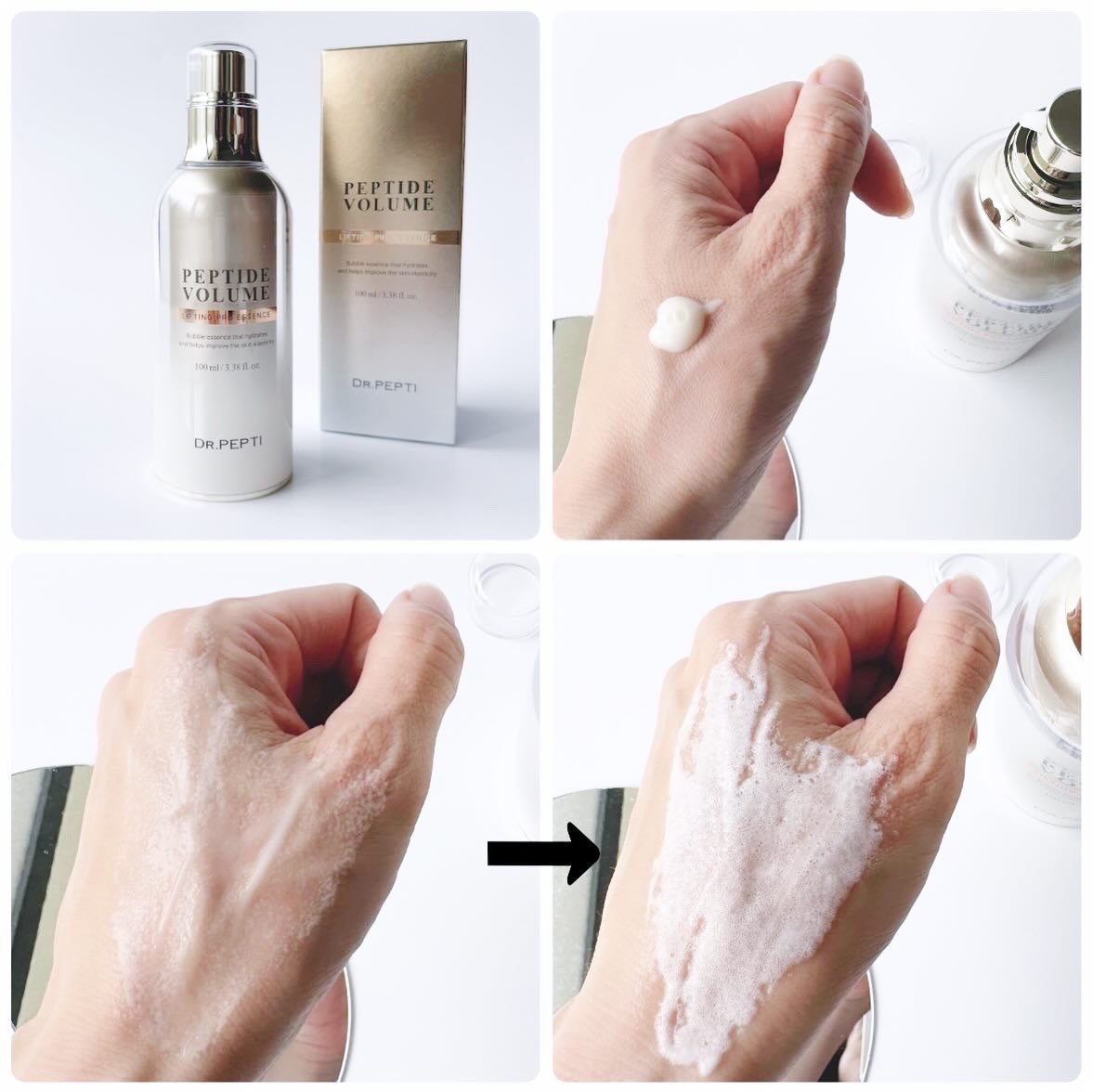 ペプチド ボリューム リフティングプロエッセンス/DR.PEPTI/美容液を使ったクチコミ(2枚目)