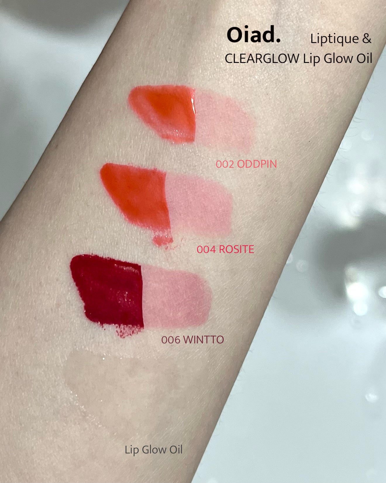 リップティーク/oiad/口紅を使ったクチコミ(4枚目)