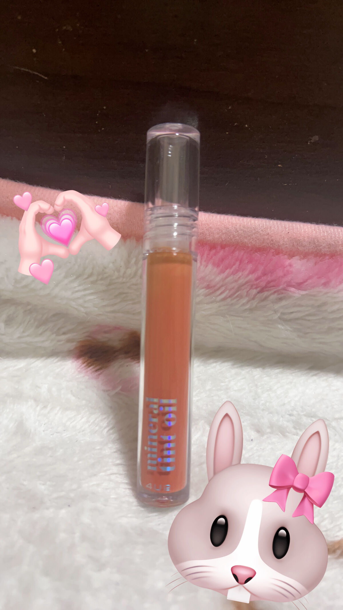 ミネラルティントオイル/4U2/リップティントを使ったクチコミ（3枚目）