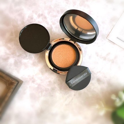 オリジナル ピュア セラム カバーアップ クッション/bareMinerals/クッションファンデーションを使ったクチコミ(2枚目)