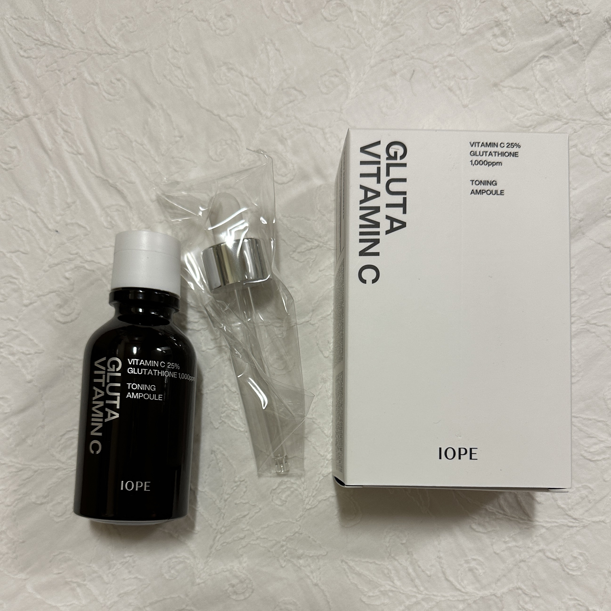 グルタ ビタミンC トーニング アンプル/IOPE/美容液を使ったクチコミ（1枚目）