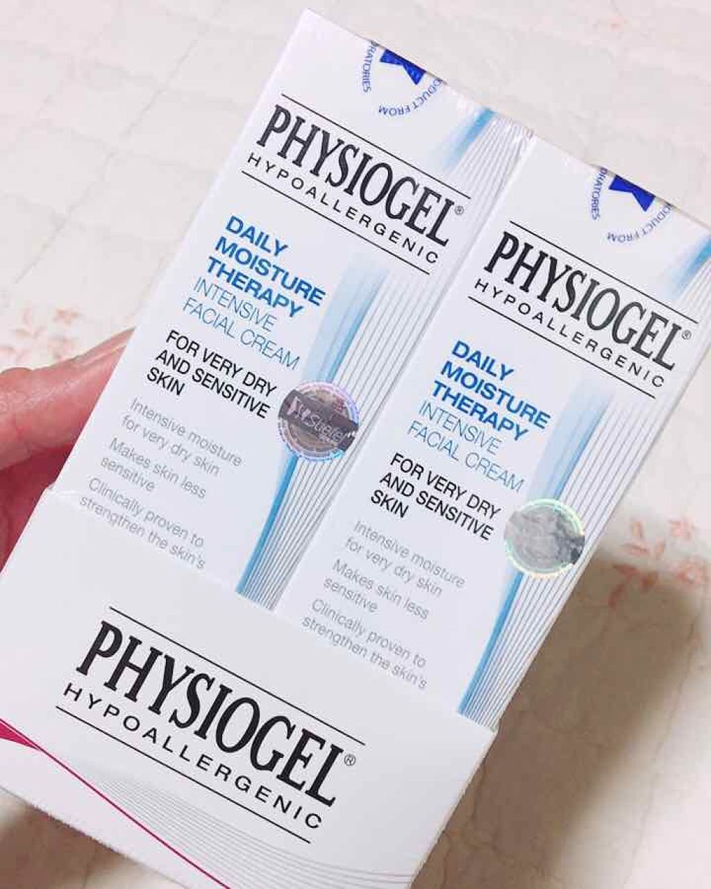 DMT インテンシブフェイシャルクリーム/PHYSIOGEL/フェイスクリームを使ったクチコミ（2枚目）