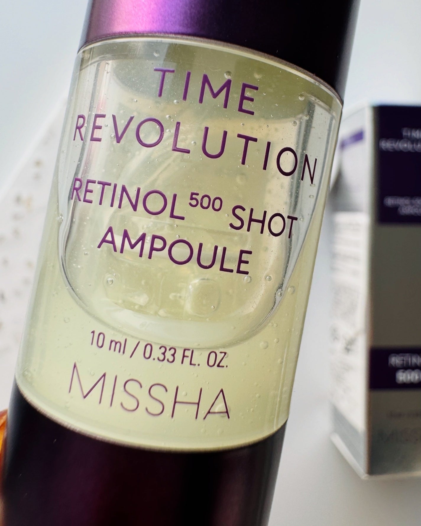 ミシャ タイムレボリューション レチ500ショット美容液/MISSHA/美容液を使ったクチコミ(3枚目)