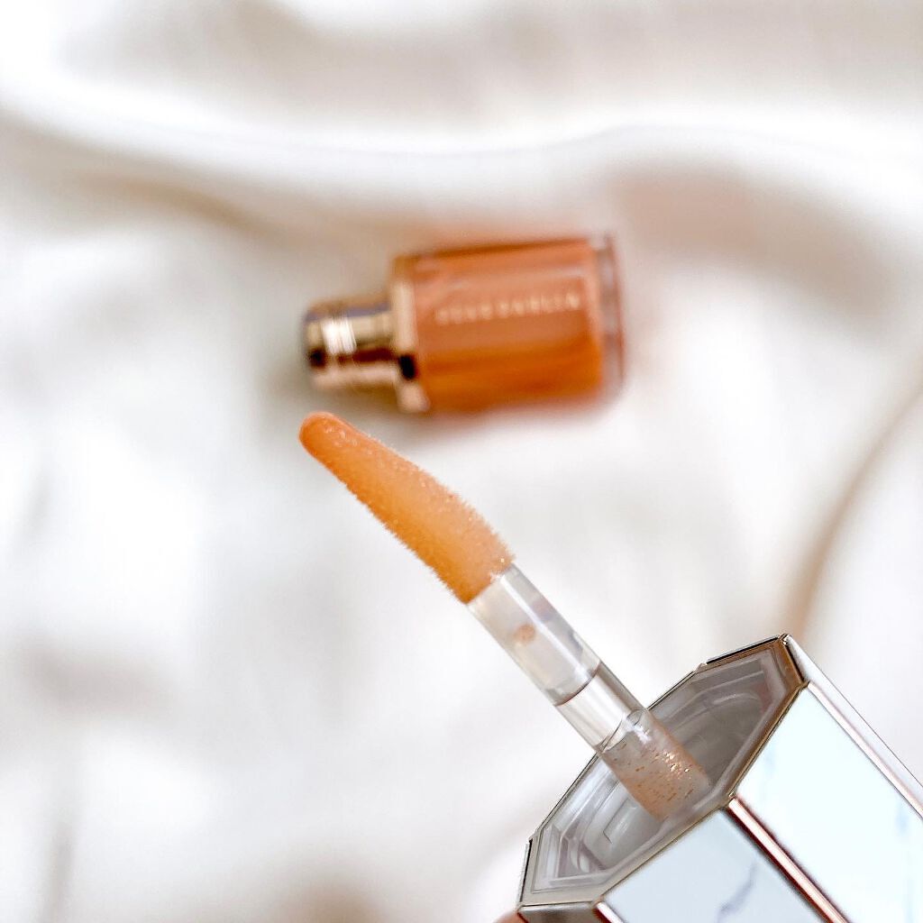 パラダイスオーロラシャインリップトリートメント ムーングロー/DEAR DAHLIA/リップグロスを使ったクチコミ（3枚目）