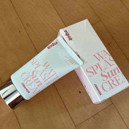 ウォータースプラッシュサンクリーム セラミド/espoir/日焼け止めクリームを使ったクチコミ(2枚目)