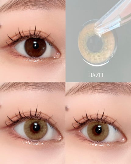 オーシャンベルベット 1day/OLENS/カラーコンタクトレンズを使ったクチコミ(2枚目)