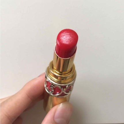 ルージュ ヴォリュプテ シャイン/YVES SAINT LAURENT BEAUTE/口紅を使ったクチコミ(2枚目)