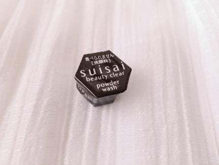 スイサイ ビューティクリア ブラック パウダーウォッシュ/suisai/洗顔パウダーを使ったクチコミ(3枚目)