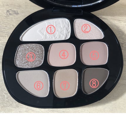 マルチパレット/Joocyee/アイシャドウパレットを使ったクチコミ(2枚目)