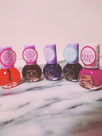 サンリオネイル/DAISO/マニキュアを使ったクチコミ(1枚目)