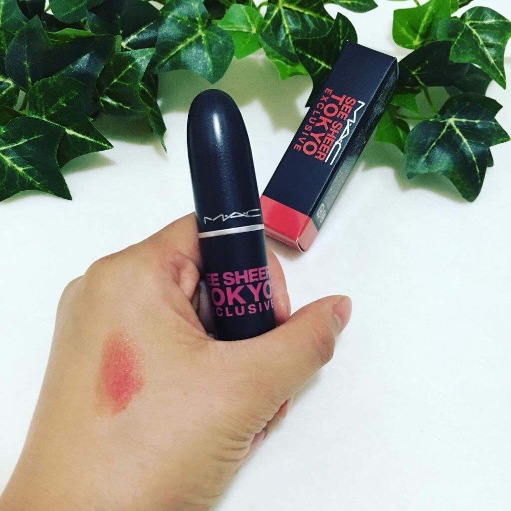リップスティック シー シアー トーキョー (限定)/M・A・C/口紅を使ったクチコミ（3枚目）