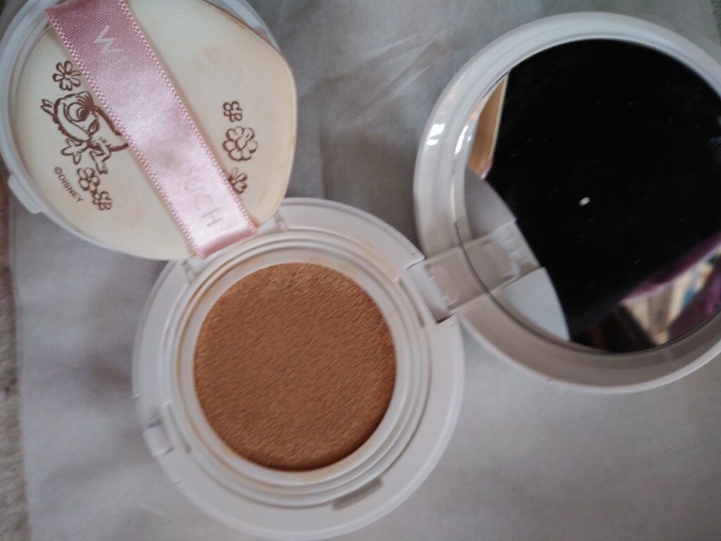 シャルマン・フルラージュ クッションファンデーション( SPF50+/PA+++) ベージュ ナチュレル/Witch's Pouch/クッションファンデーションを使ったクチコミ（2枚目）