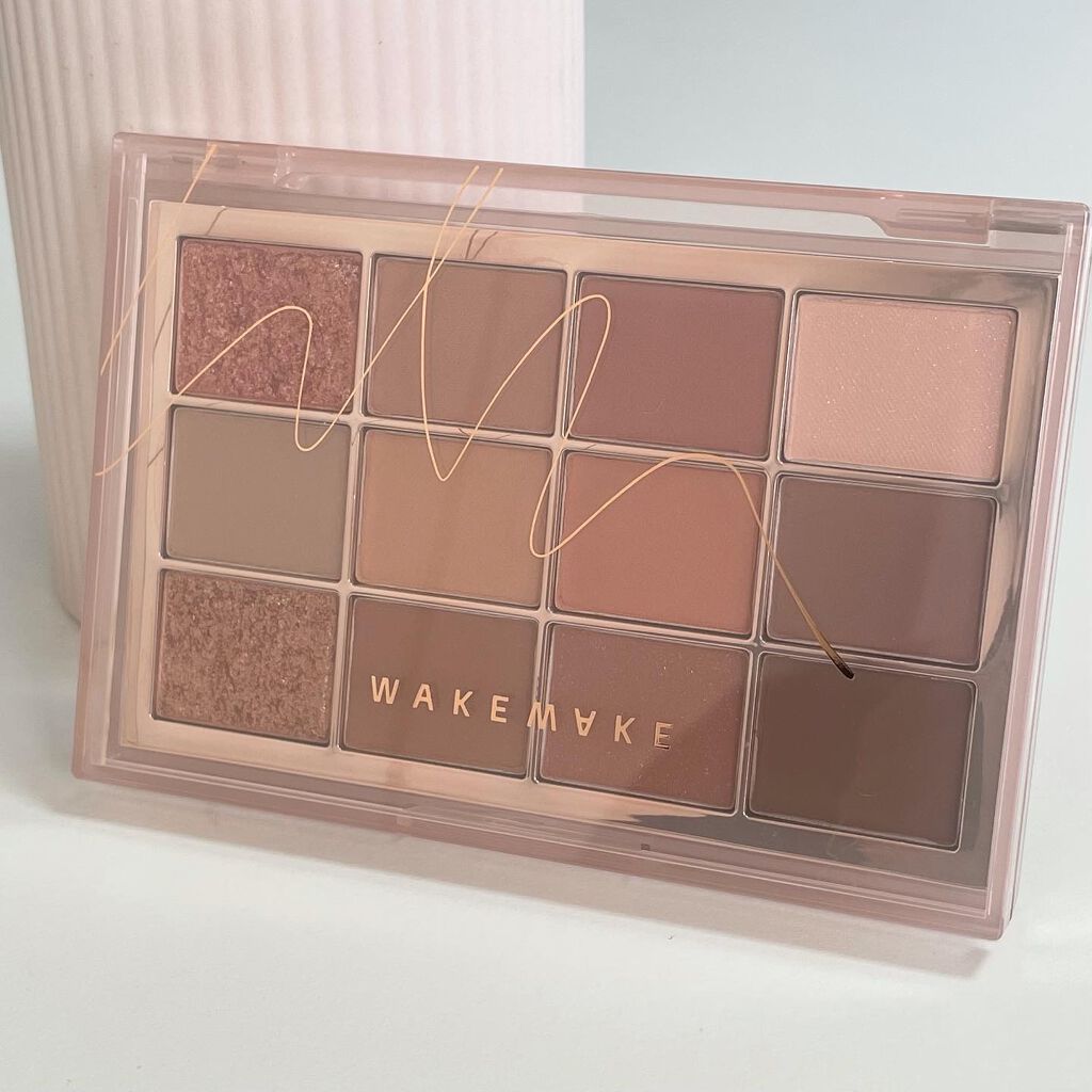 ソフトブラーリングアイパレット/wakemake/アイシャドウパレットを使ったクチコミ(6枚目)