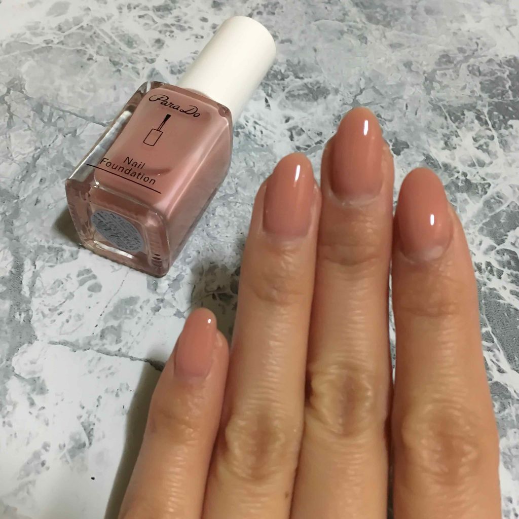 ネイルファンデーション/パラドゥ/マニキュアを使ったクチコミ(2枚目)