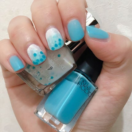 ネイルホリック Milky color BL917/ネイルホリック/マニキュアを使ったクチコミ(1枚目)