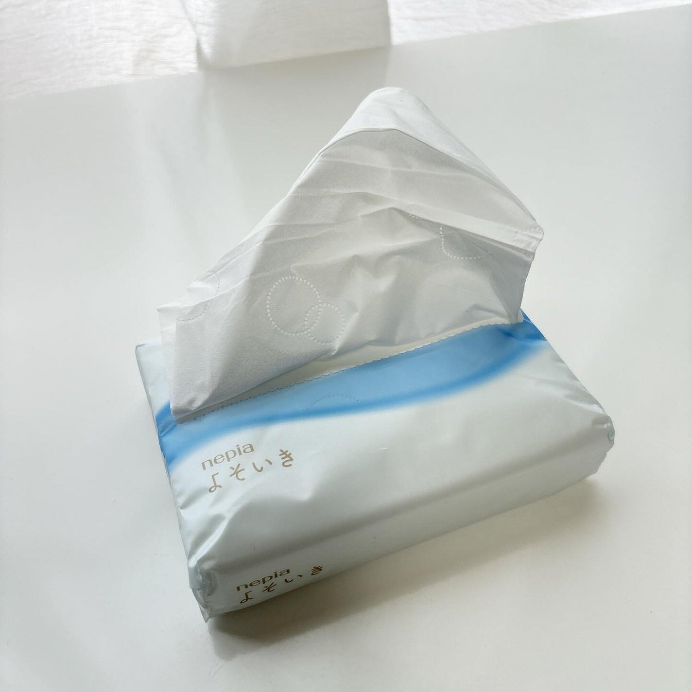 よそいき保湿ティシュ/ネピア/ティッシュを使ったクチコミ(1枚目)