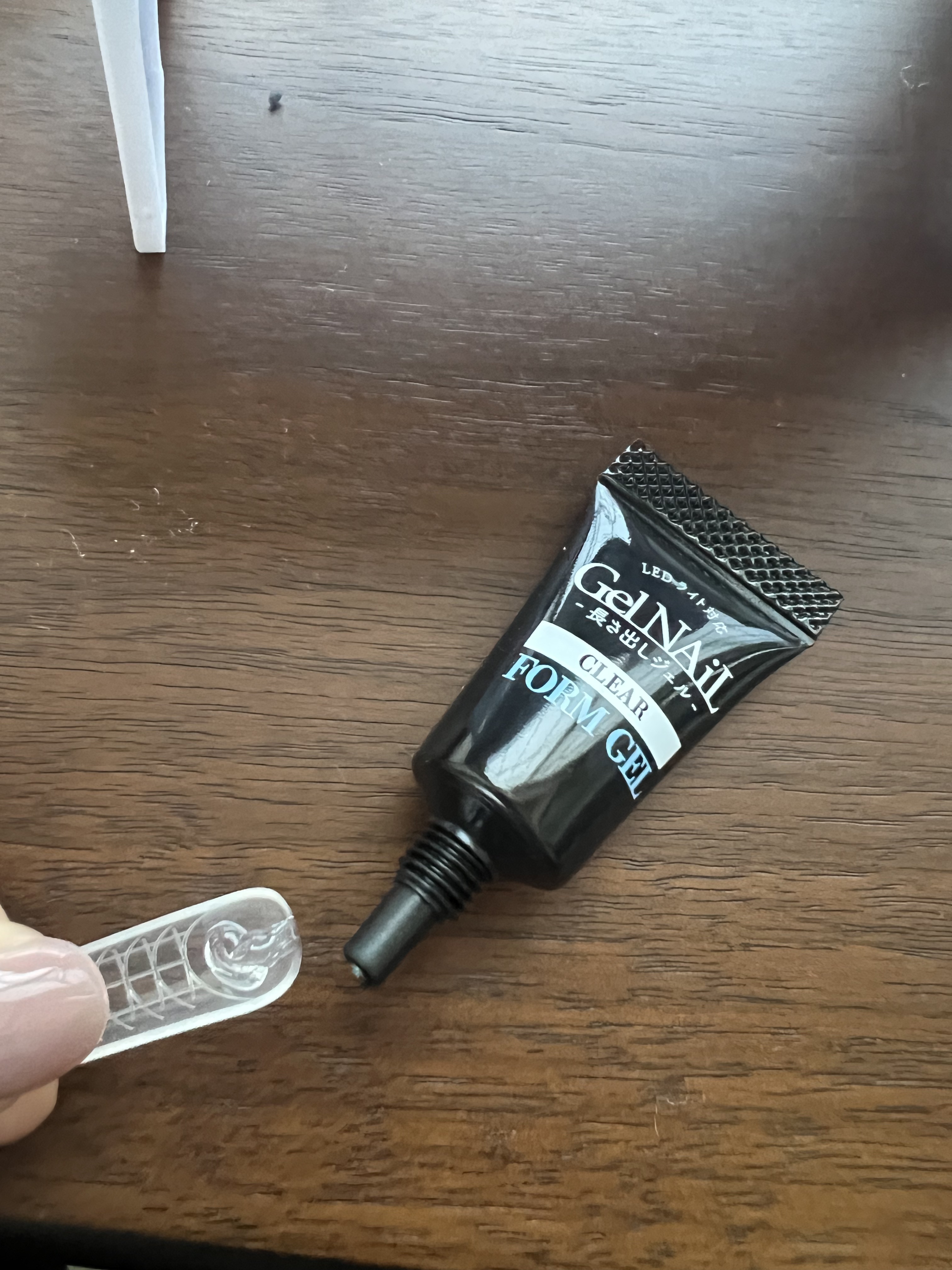 長さ出しジェル/セリア/ジェルネイルを使ったクチコミ（3枚目）