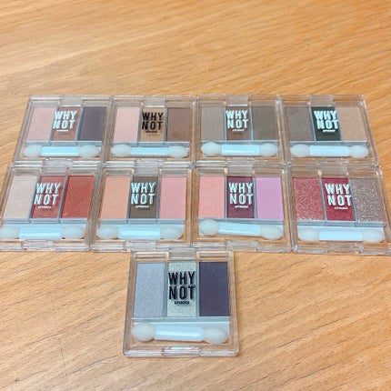 WHY NOT SPINNS 3色アイシャドウ/DAISO/アイシャドウパレットを使ったクチコミ(1枚目)