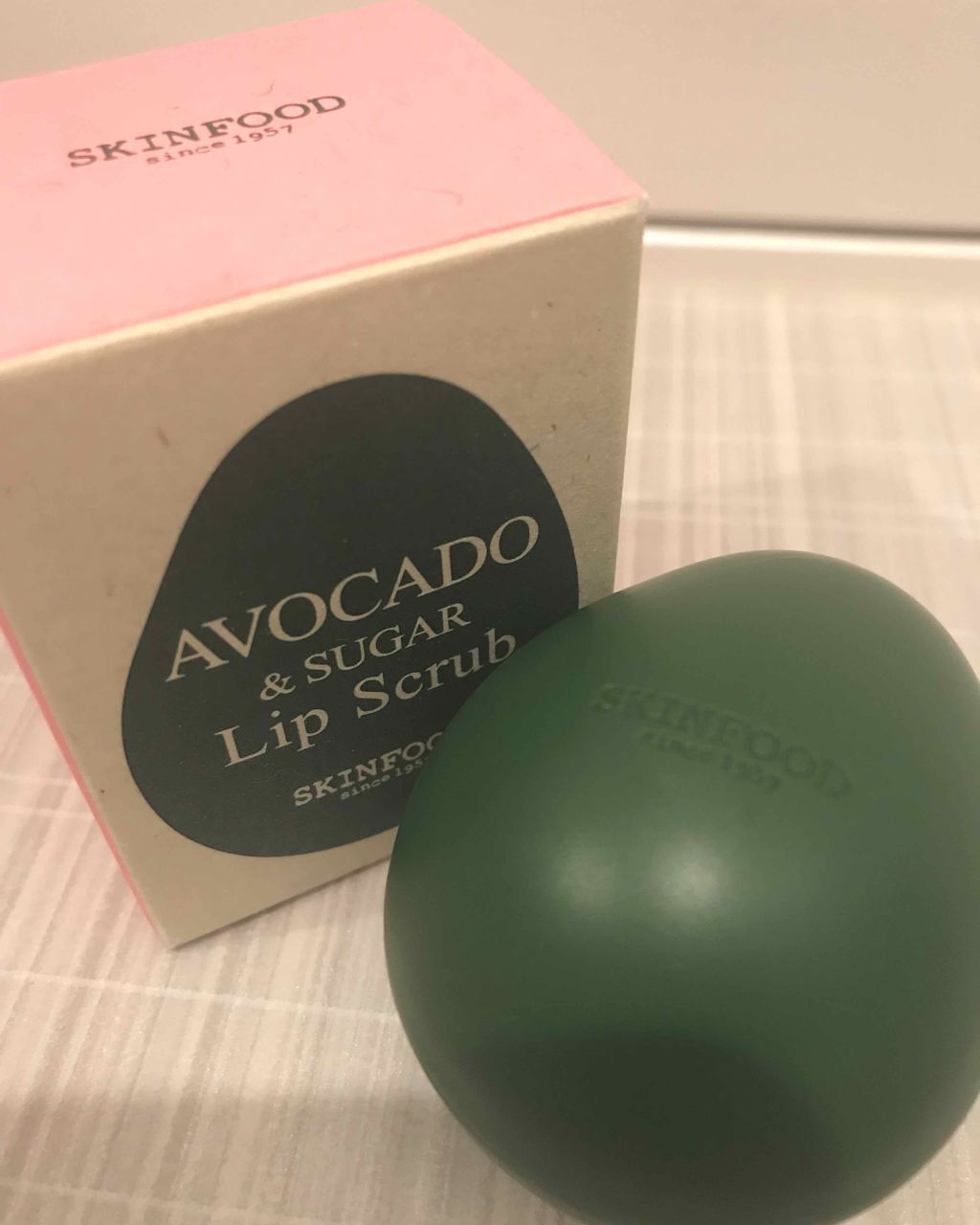 アボガド&シュガー リップスクラブ/SKINFOOD/リップスクラブを使ったクチコミ(1枚目)