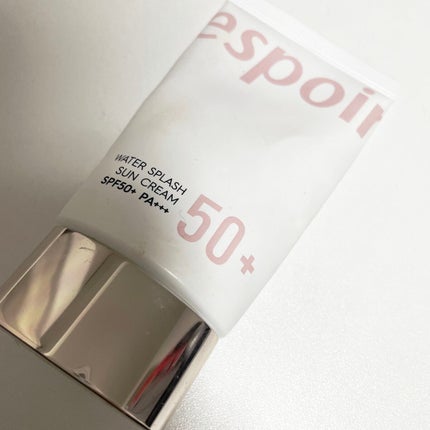ウォータースプラッシュサンクリーム/espoir/日焼け止め・UVケアを使ったクチコミ(1枚目)