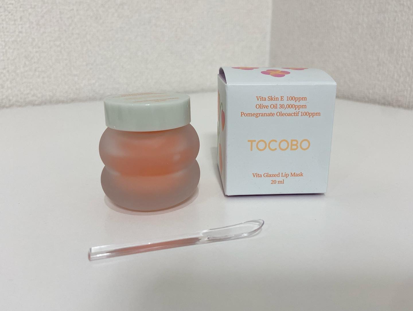 ビタグレーズドリップマスク/TOCOBO/リップマスクを使ったクチコミ（2枚目）