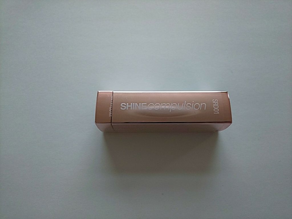 シャインコンパルジョン SRD01 オレンジレッド/MAYBELLINE NEW YORK/口紅を使ったクチコミ（3枚目）